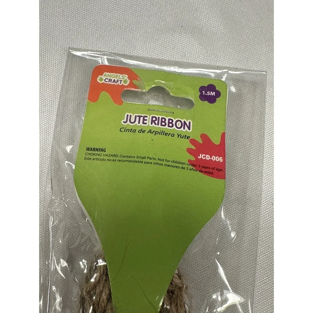 ANGELS CRAFTS‎ jute ribbon 1.5 M